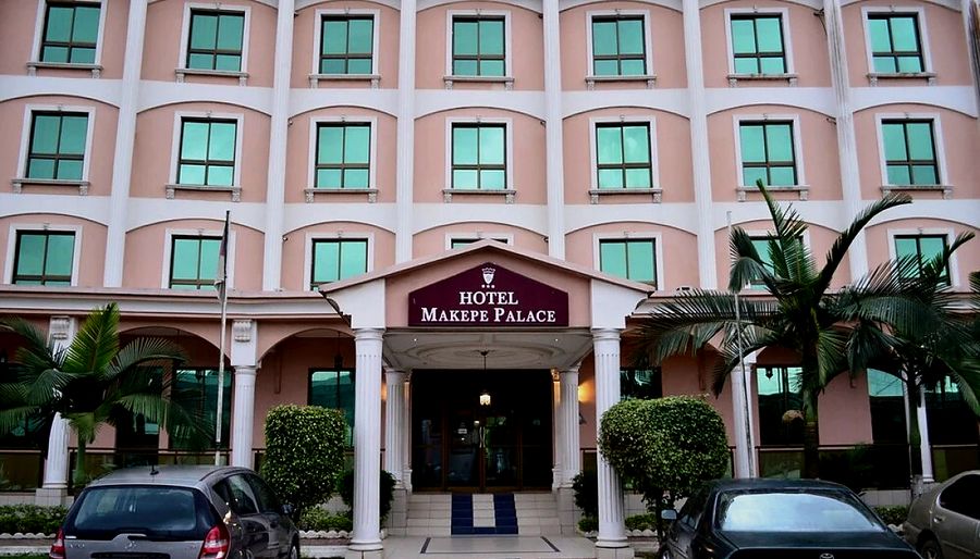Façade de l’hôtel
