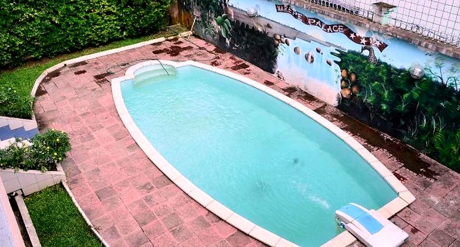 La piscine en journée